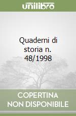 Quaderni di storia n. 48/1998 libro