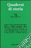 Quaderni di Storia n. 76/2012 (luglio/dicembre) libro