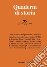 Quaderni di storia (2022). Vol. 95 libro