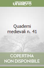 Quaderni medievali n. 41 libro