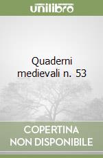 Quaderni medievali n. 53 libro