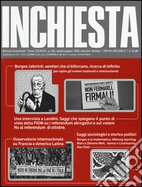Inchiesta (2016). Vol. 192 libro