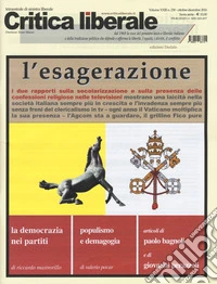 Critica liberale (2016). Vol. 230 libro