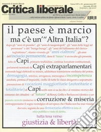 Critica liberale (2017). Vol. 231 libro