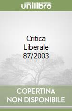 Critica Liberale 87/2003 libro