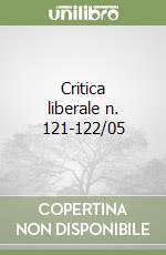 Critica liberale n. 121-122/05 libro