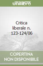 Critica liberale n. 123-124/06 libro