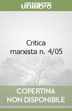 Critica marxista n. 4/05 libro