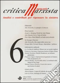 Critica marxista (2012). Vol. 6 libro