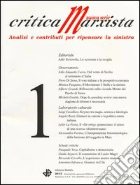Critica marxista (2013). Vol. 1 libro