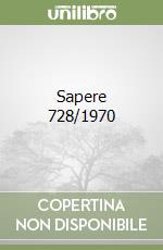 Sapere 728/1970 libro