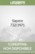 Sapere 732/1971 libro