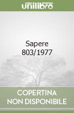 Sapere 803/1977 libro