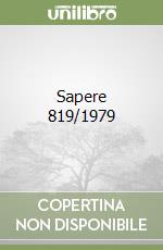 Sapere 819/1979 libro