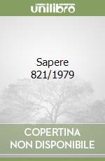 Sapere 821/1979 libro