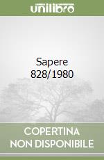 Sapere 828/1980 libro