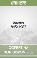 Sapere 845/1982 libro