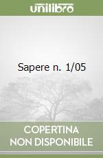 Sapere n. 1/05 libro