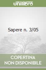 Sapere n. 3/05 libro