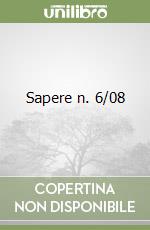 Sapere n. 6/08 libro