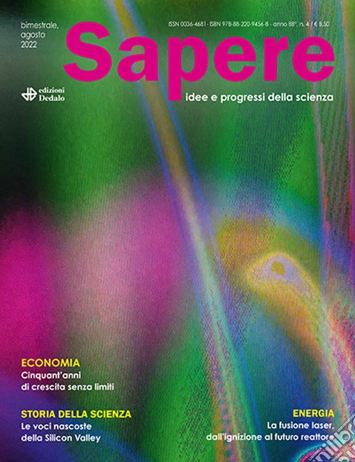 Sapere. Idee e progressi della scienza (2022). Vol. 4