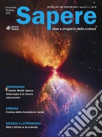 Sapere. Idee e progressi della scienza (2023). Vol. 1 libro