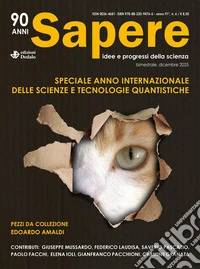 Sapere. Idee e progressi della scienza (2025). Vol. 6 libro