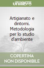 Artigianato e dintorni. Metodologia per lo studio d'ambiente libro