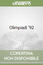Olimpiadi '92 libro