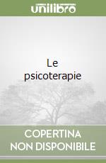 Le psicoterapie libro