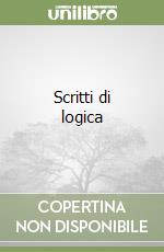 Scritti di logica libro