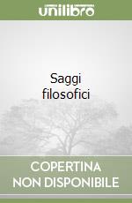 Saggi filosofici libro