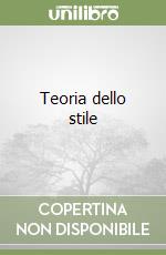 Teoria dello stile libro