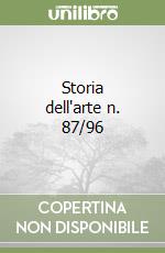 Storia dell'arte n. 87/96 libro