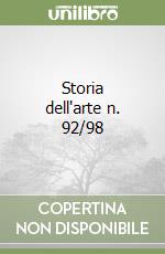 Storia dell'arte n. 92/98 libro