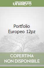 Portfolio Europeo 12pz libro