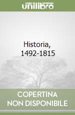 Historia, 1492-1815 libro