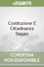 Costituzione E Cittadinanza Saggio libro