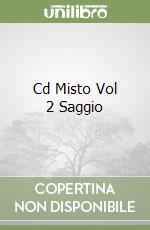 Cd Misto Vol 2 Saggio libro