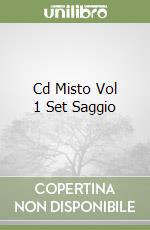 Cd Misto Vol 1 Set Saggio libro