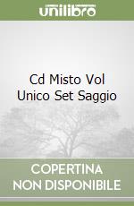 Cd Misto Vol Unico Set Saggio libro