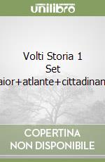 Volti Storia 1 Set Maior+atlante+cittadinanza libro