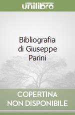 Bibliografia di Giuseppe Parini libro