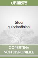 Studi guicciardiniani libro