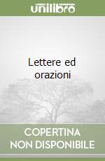 Lettere ed orazioni libro