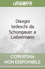 Disegni tedeschi da Schongauer a Liebermann