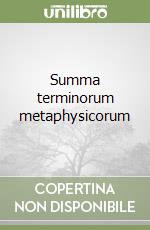 Summa terminorum metaphysicorum