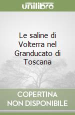 Le saline di Volterra nel Granducato di Toscana