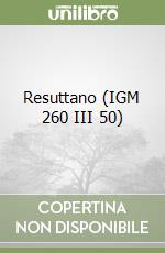 Resuttano (IGM 260 III 50) libro