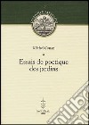 Essais de poetique des jardins libro